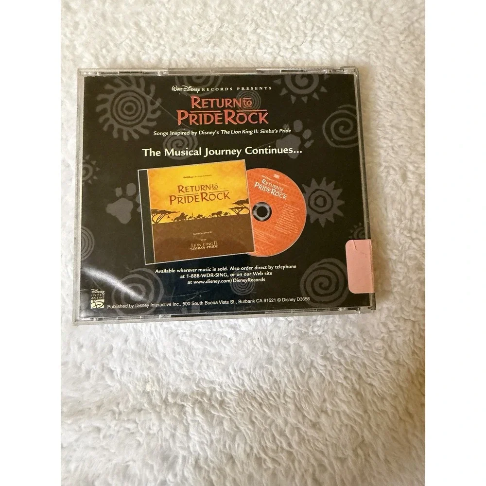 Disney's The Lion King II: Simba's Pride Game Break PC CD ROM Program Handbook